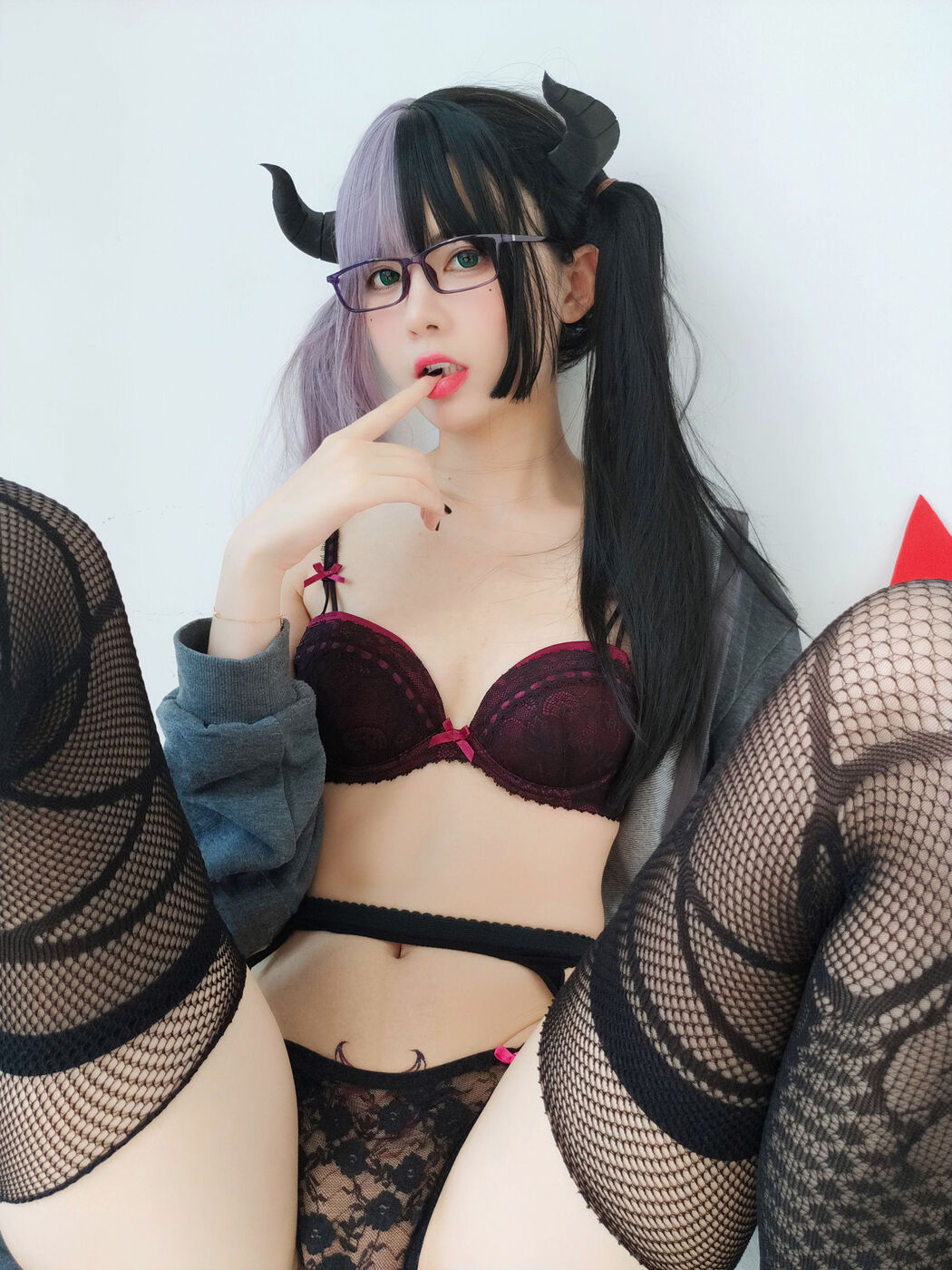 [Beauty Coser] Eye sauce Big Devil w "Black Sexy Net Stockings"