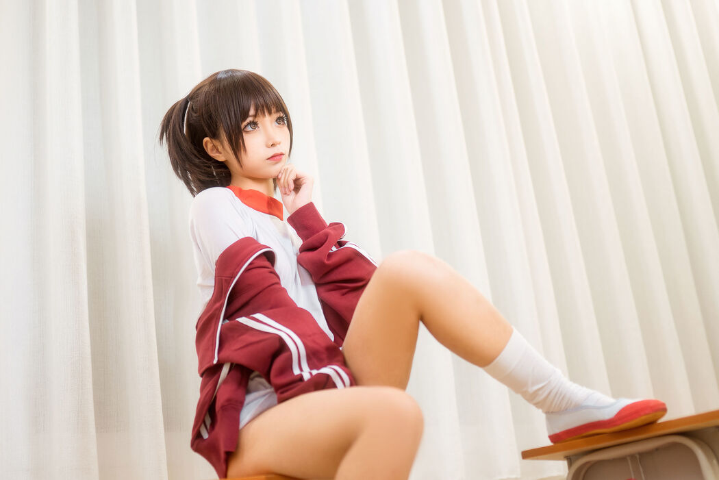 [Beauty Coser] Stupid Momo "Red Gymnastics Suit"