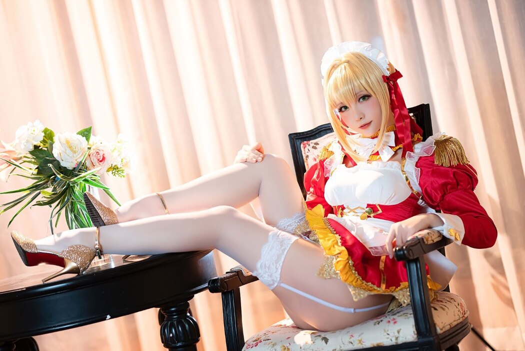 Coser@星之迟迟Hoshilily – Nero Claudius maid FGO