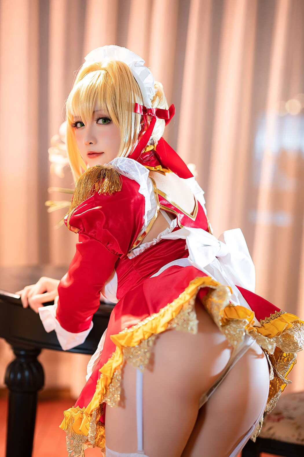 Coser@星之迟迟Hoshilily – Nero Claudius maid FGO