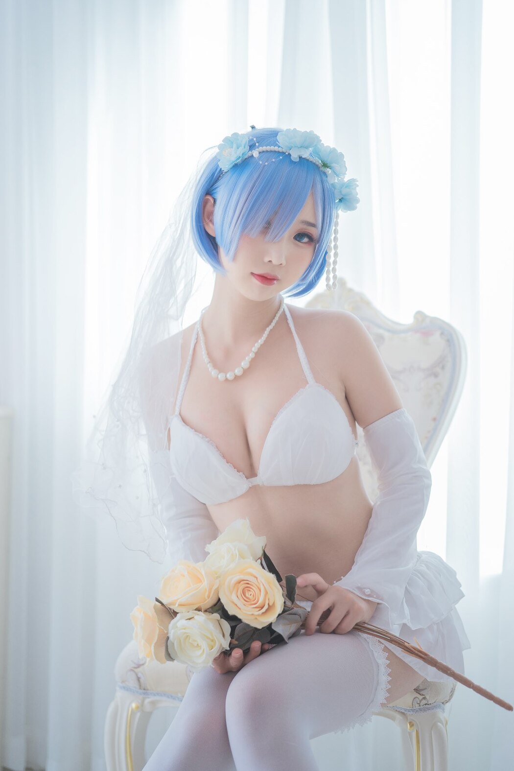 Coser@面饼仙儿 No.044 花嫁蕾姆