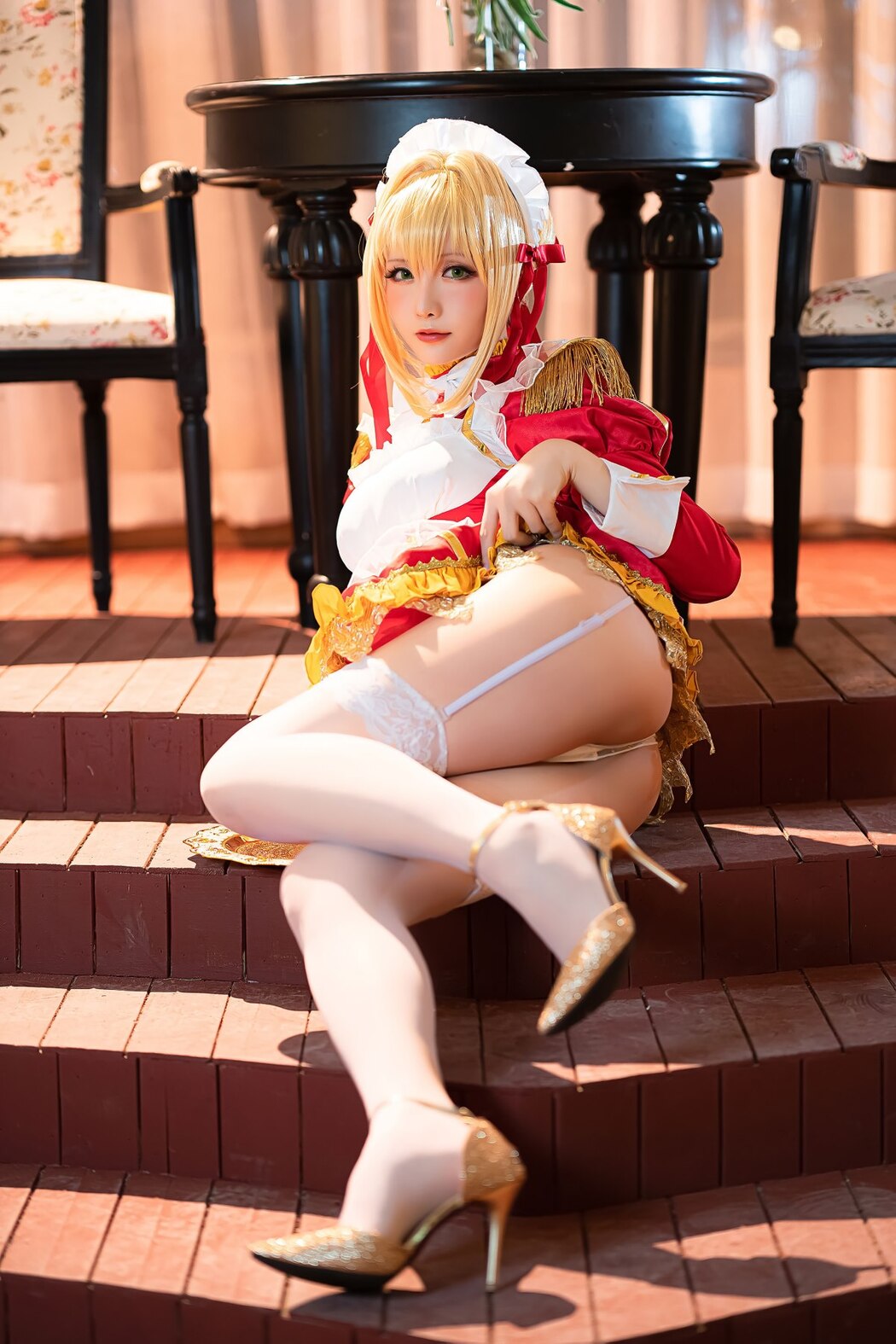 Coser@星之迟迟Hoshilily – Nero Claudius maid FGO