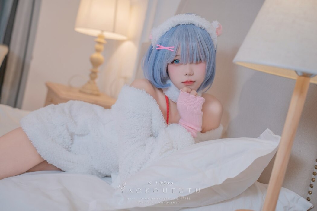 Coser@黏黏团子兔 – T3特典 蕾姆咩咩