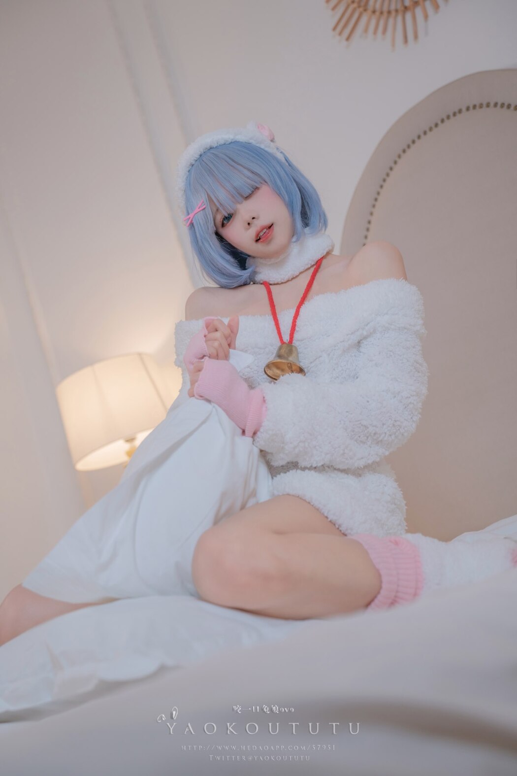 Coser@黏黏团子兔 – T3特典 蕾姆咩咩