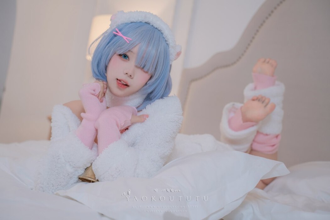 Coser@黏黏团子兔 – T3特典 蕾姆咩咩