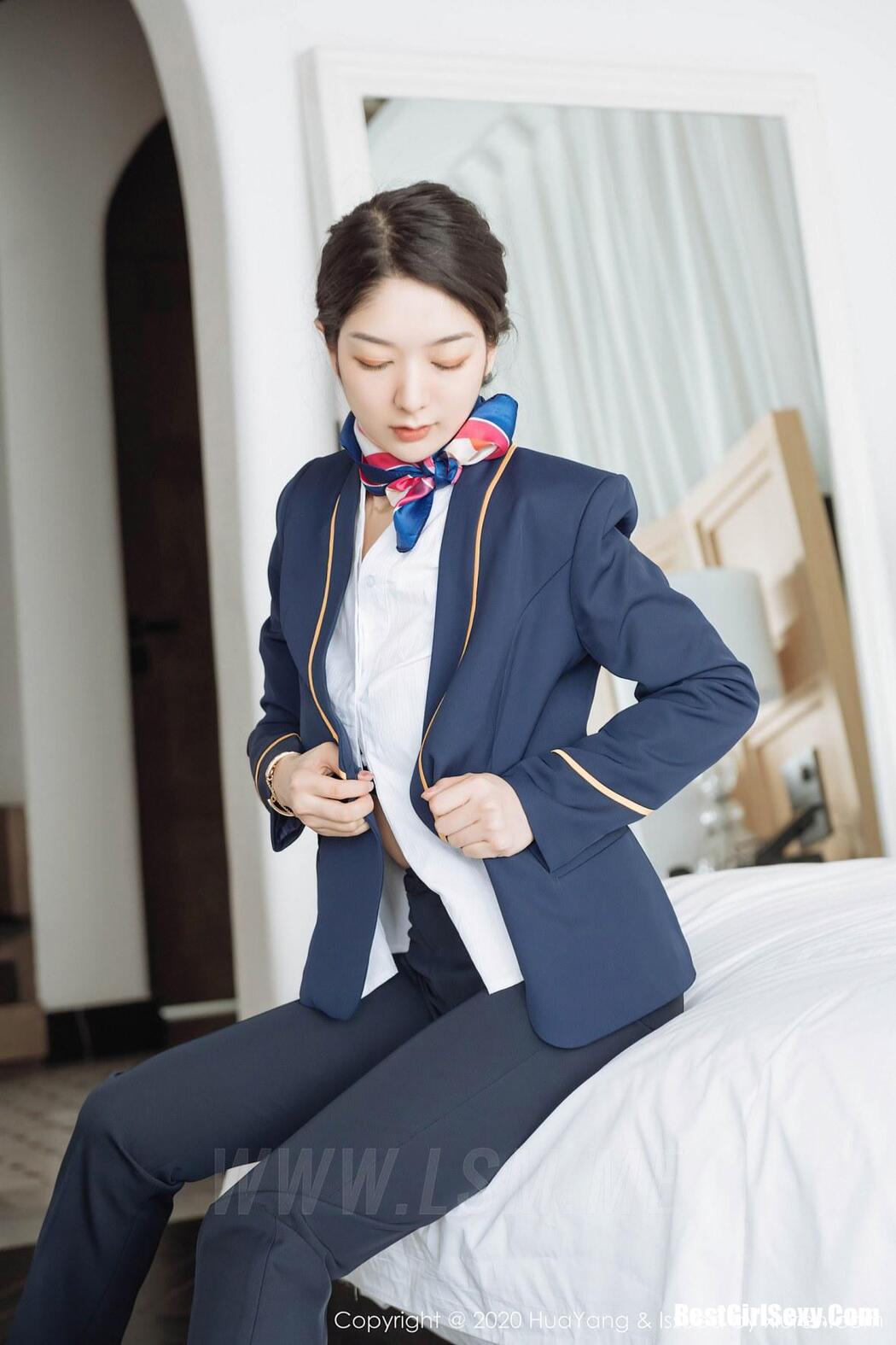 [HuaYang] Vol.248 Di Yi Car Model Stewardess Uniform