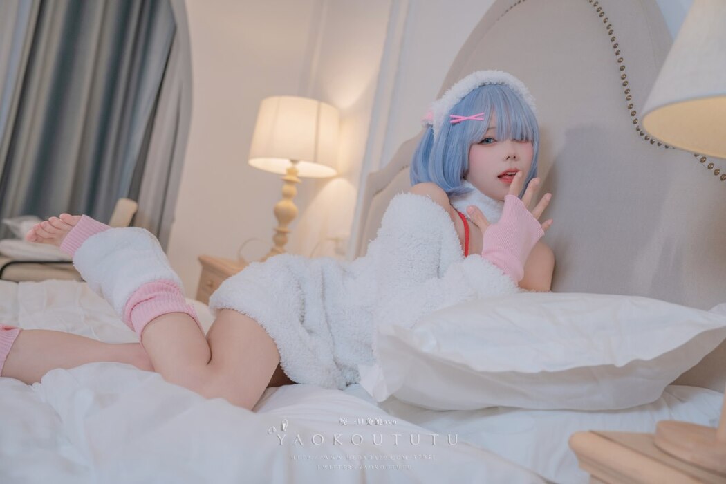 Coser@黏黏团子兔 – T3特典 蕾姆咩咩