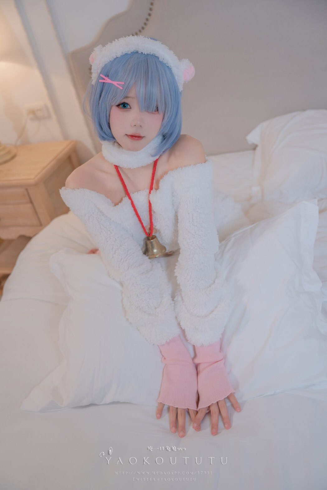 Coser@黏黏团子兔 – T3特典 蕾姆咩咩