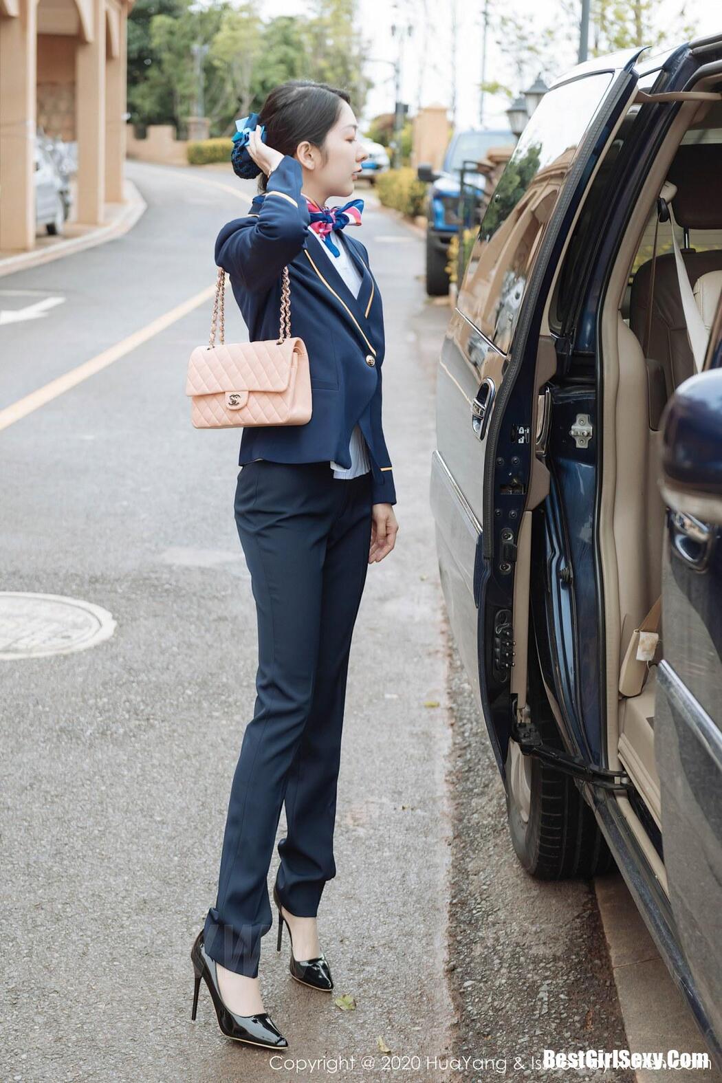 [HuaYang] Vol.248 Di Yi Car Model Stewardess Uniform