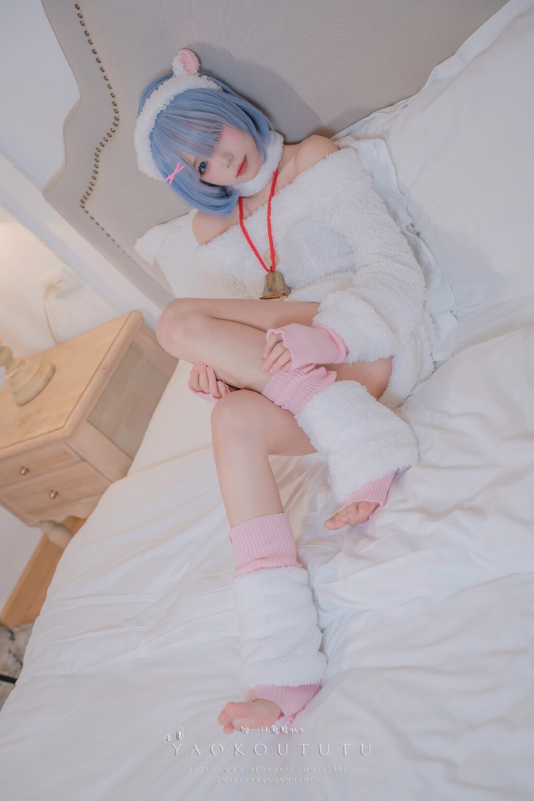 Coser@黏黏团子兔 – T3特典 蕾姆咩咩