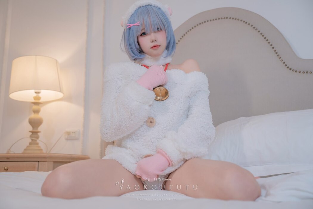 Coser@黏黏团子兔 – T3特典 蕾姆咩咩