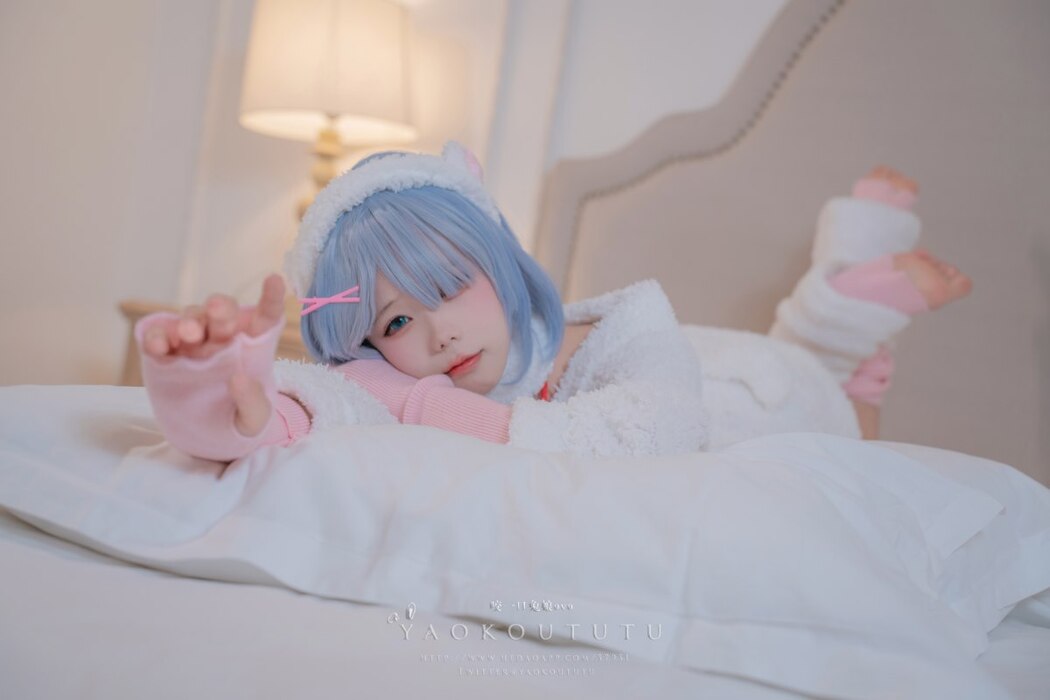 Coser@黏黏团子兔 – T3特典 蕾姆咩咩