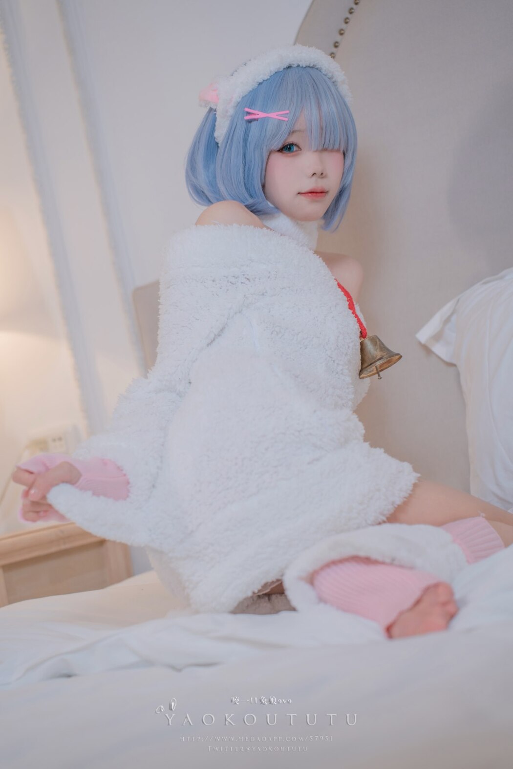 Coser@黏黏团子兔 – T3特典 蕾姆咩咩