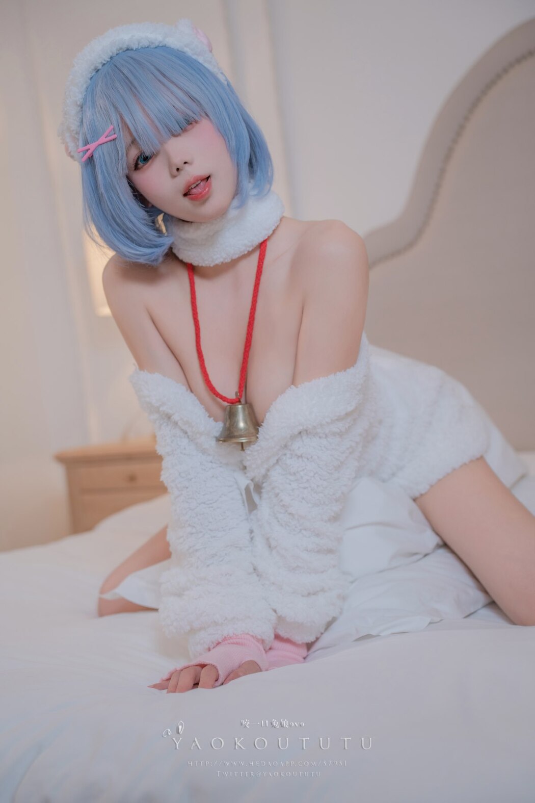 Coser@黏黏团子兔 – T3特典 蕾姆咩咩