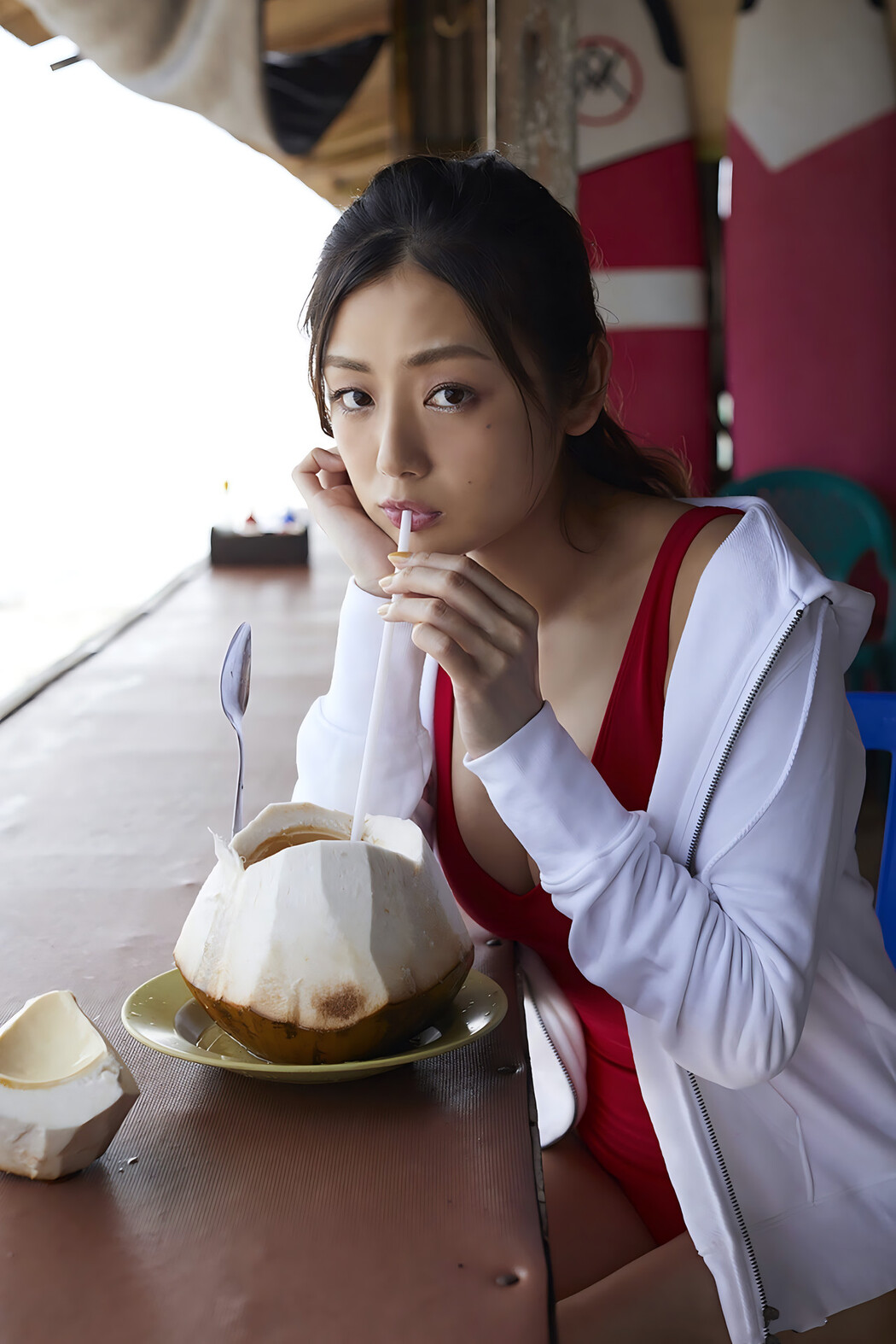 Moemi Katayama 片山萌美, Bamboo e-Book 「Sea」 Set.01