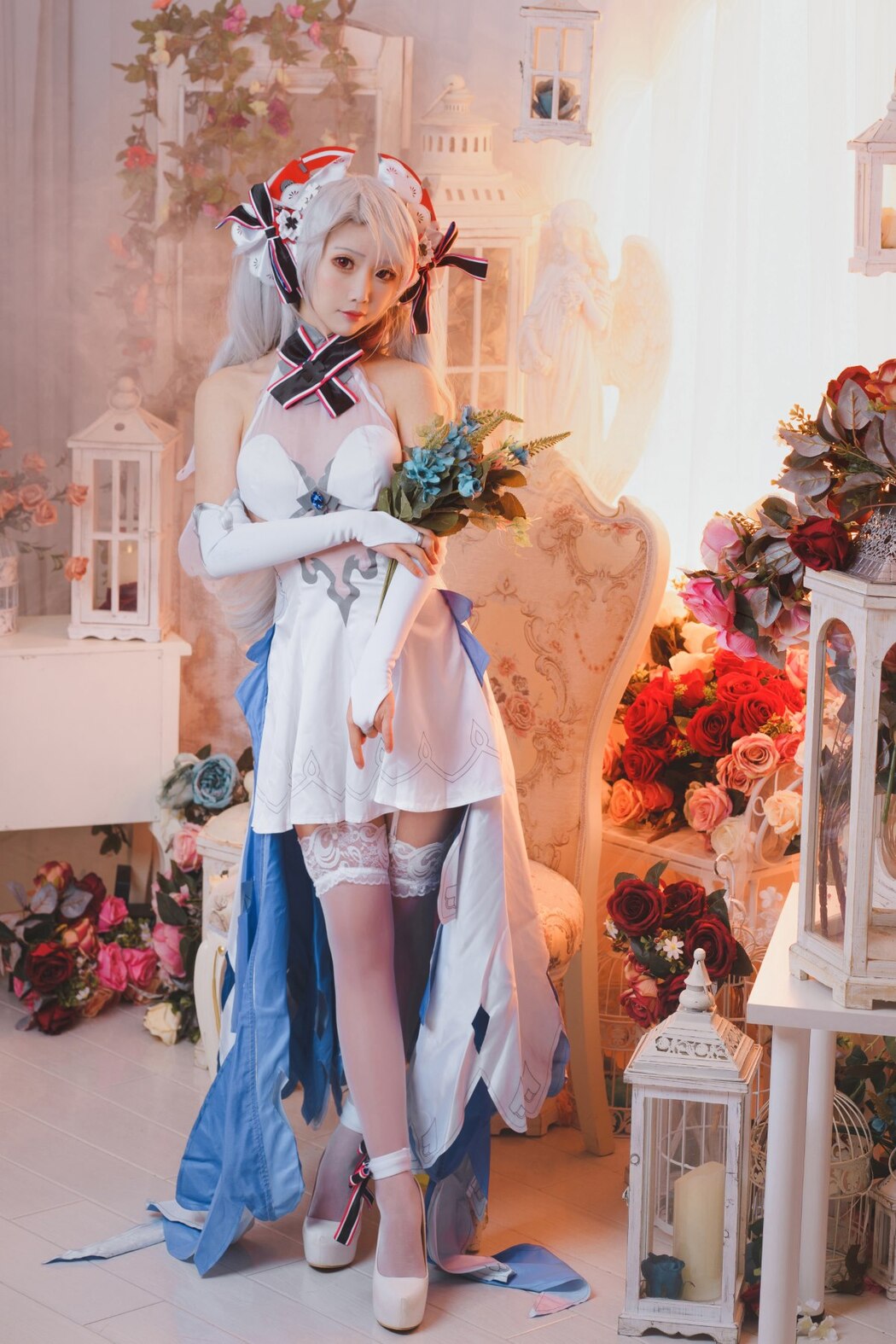 Coser@面饼仙儿 No.054 欧根花嫁