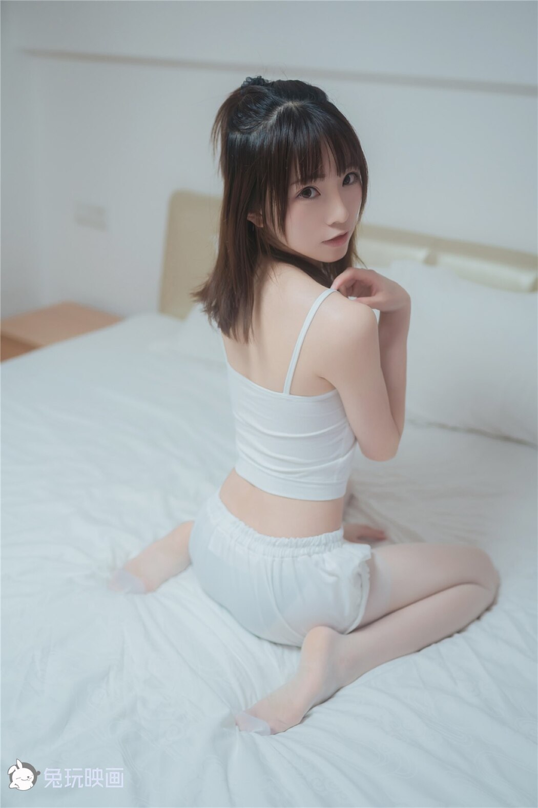 Coser@兔玩映画 Vol.043 白丝套装