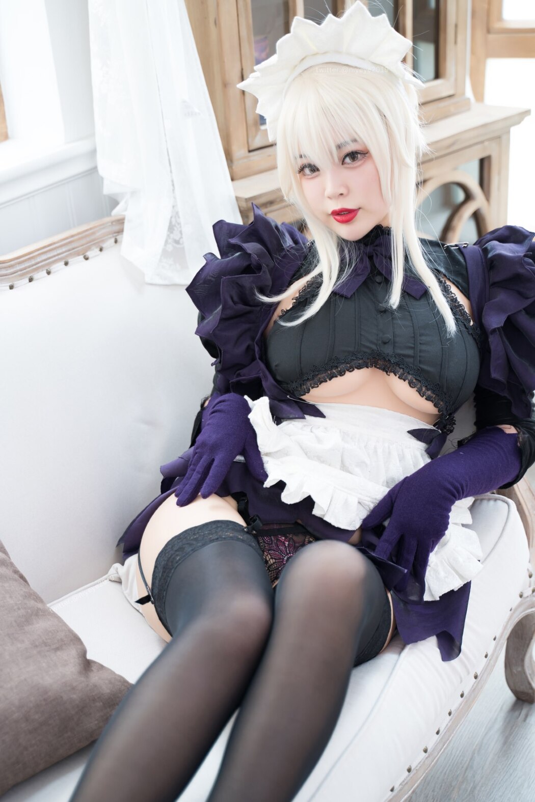 Coser@白烨 Vol.054 黑枪呆女仆