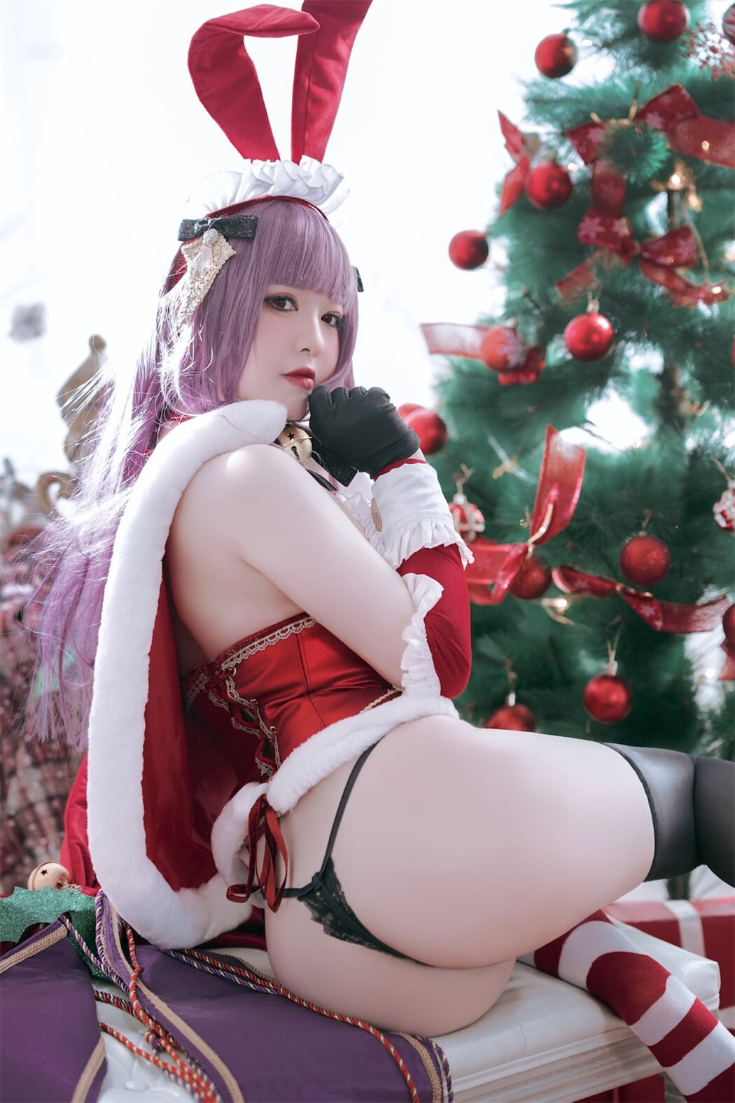 Coser@半半子 Christmas Bunny Aike