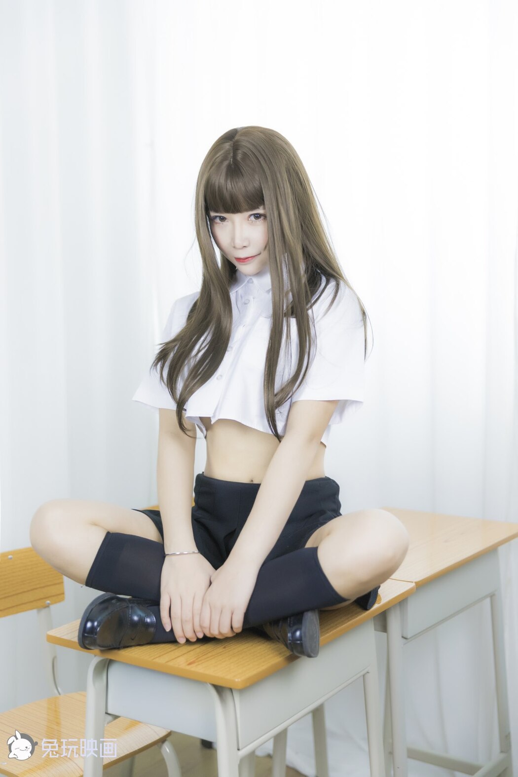 Coser@兔玩映画 Vol.044 等你下课