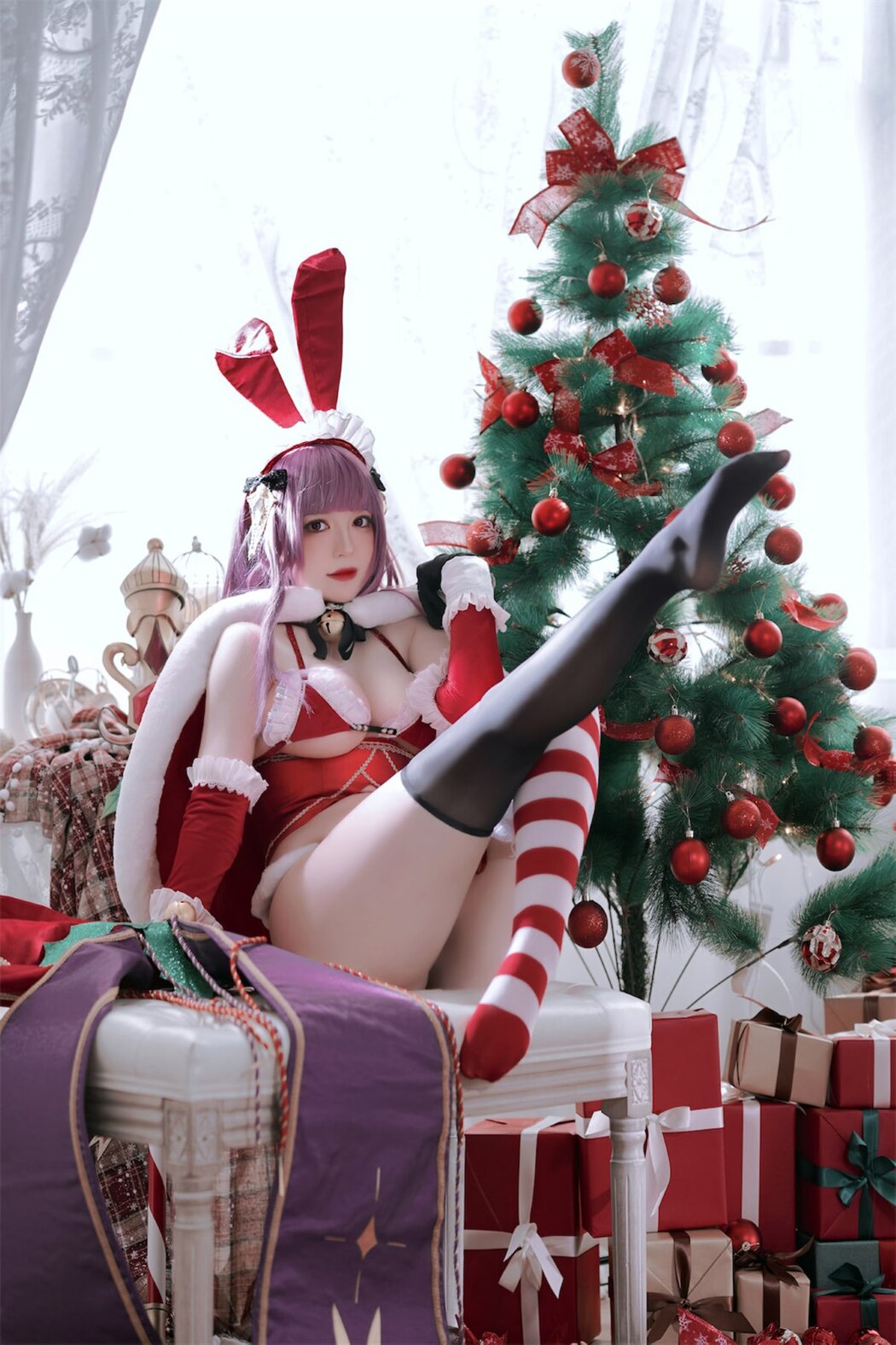 Coser@半半子 Christmas Bunny Aike