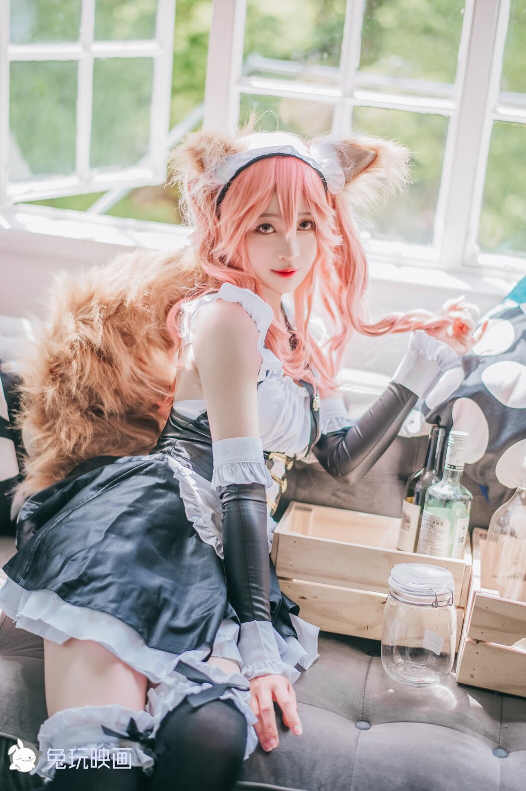 Coser@兔玩映画 Vol.047 女仆玉藻前