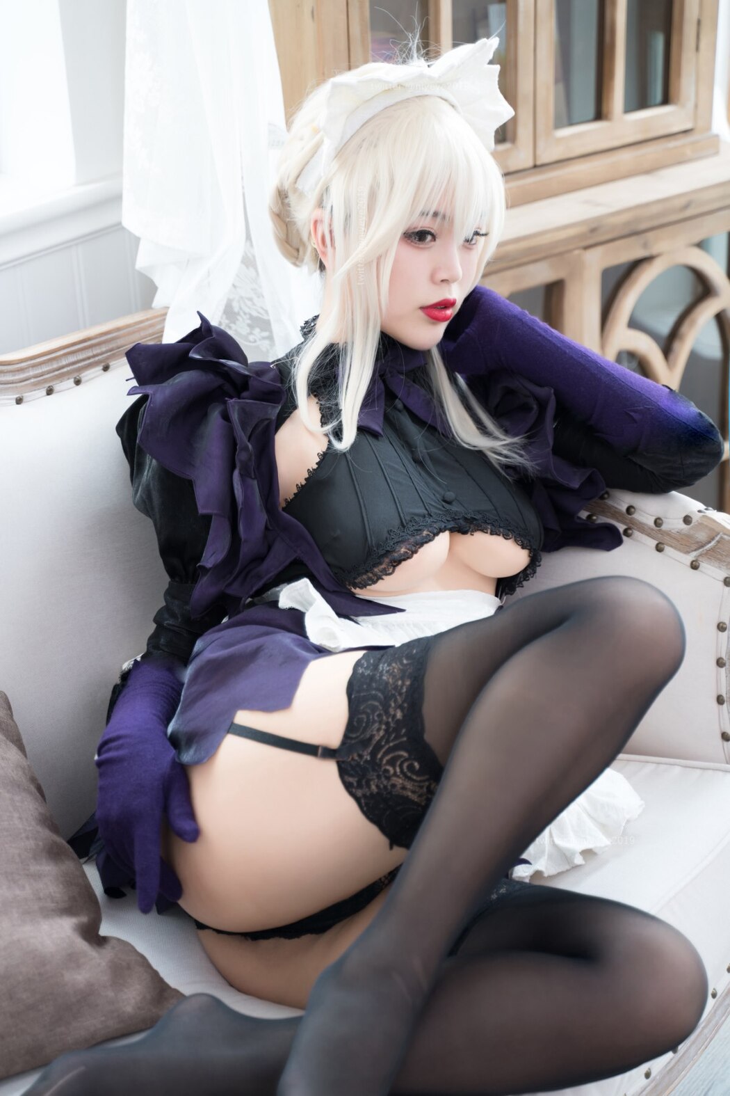 Coser@白烨 Vol.054 黑枪呆女仆