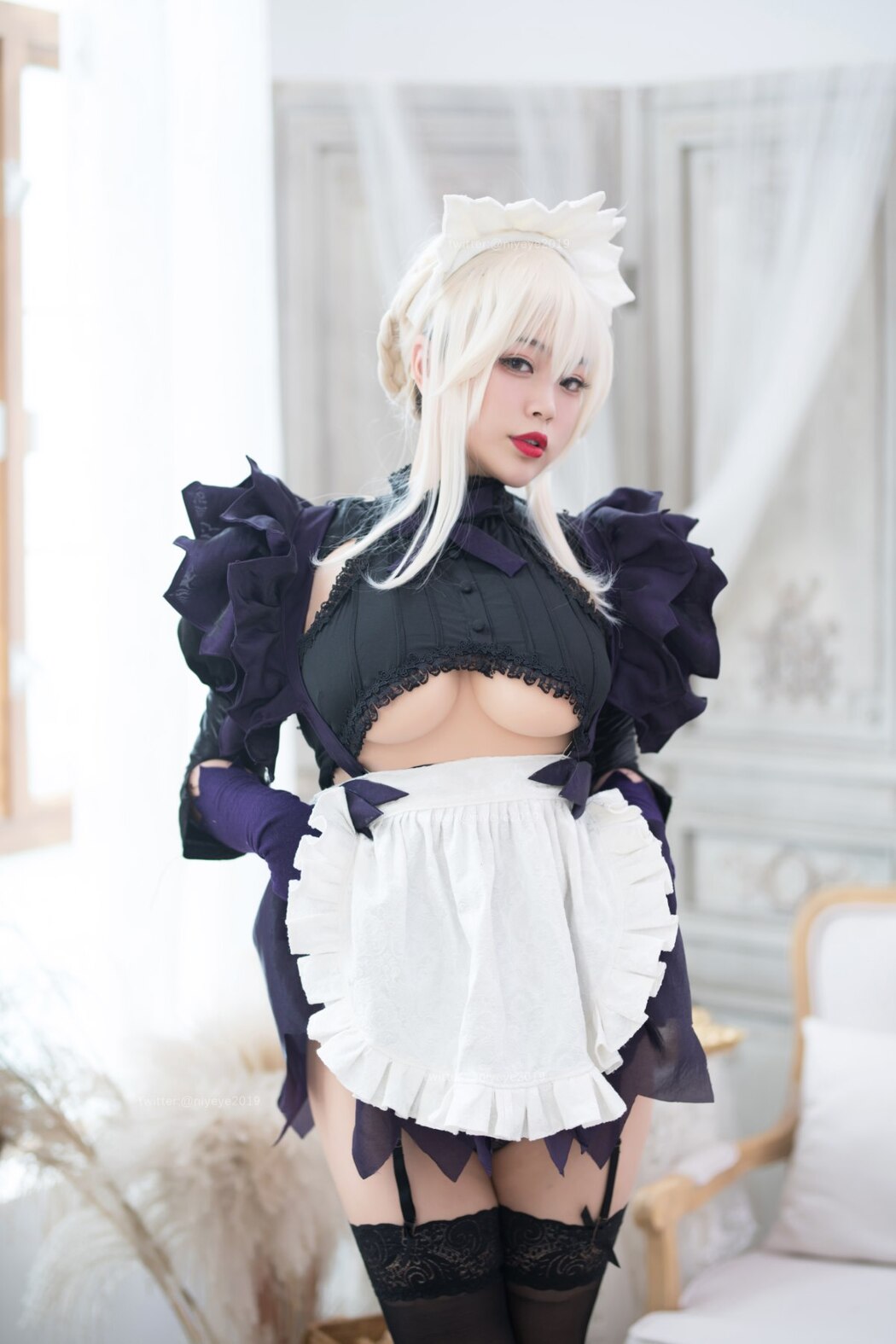 Coser@白烨 Vol.054 黑枪呆女仆