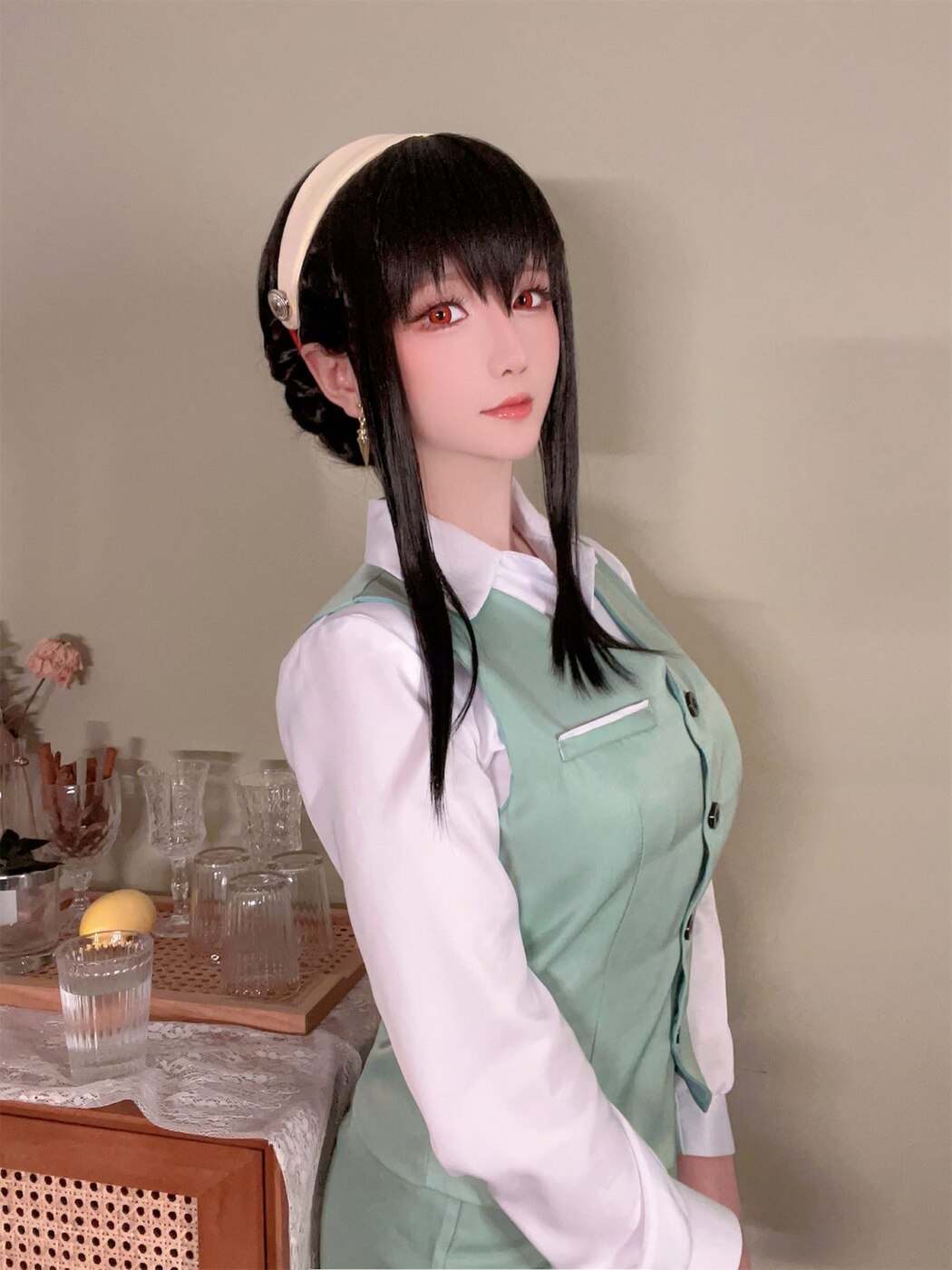 Coser@星之迟迟Hoshilily 圣诞节 约尔 OL制服