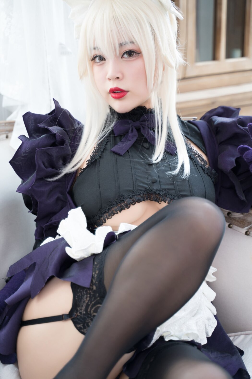 Coser@白烨 Vol.054 黑枪呆女仆