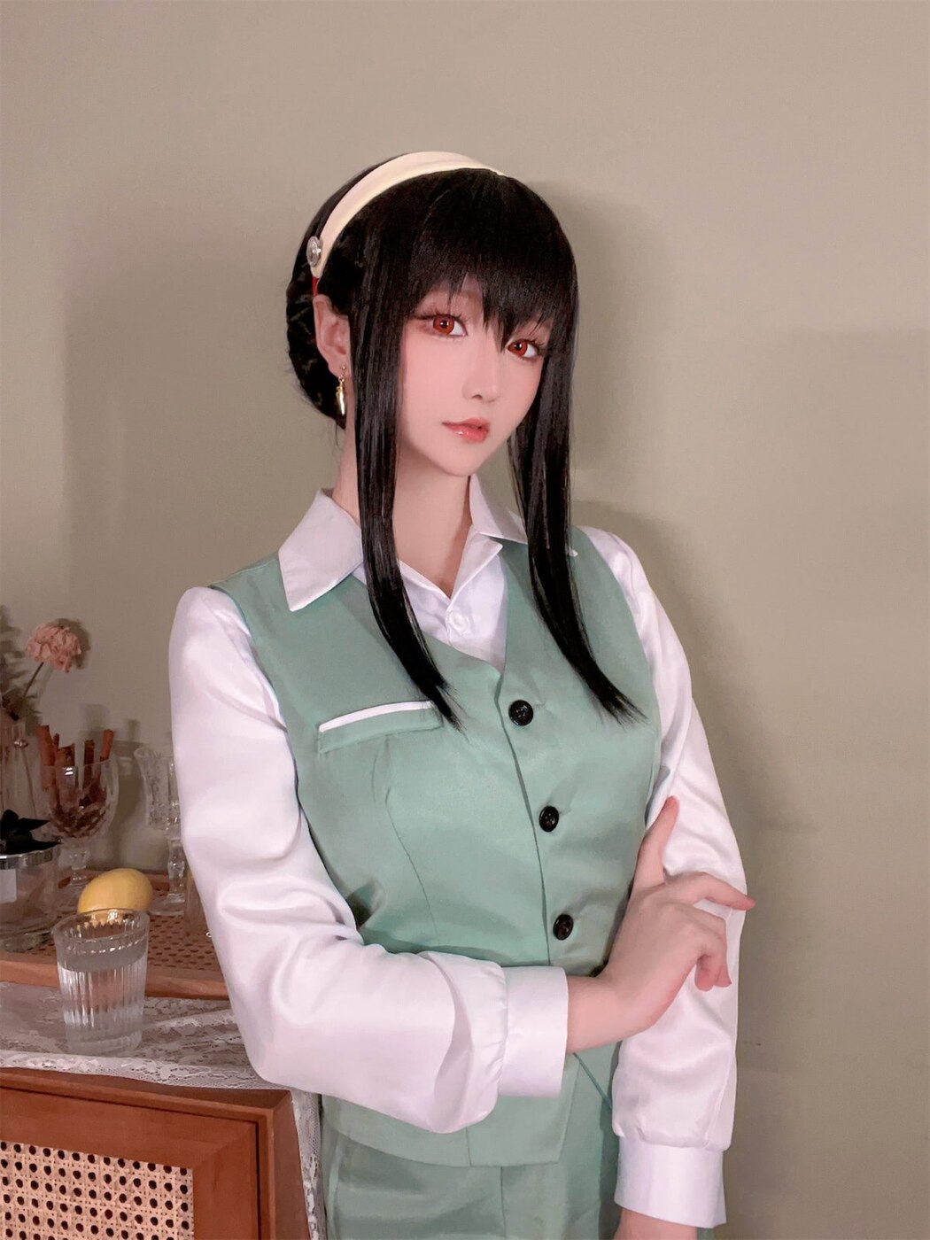 Coser@星之迟迟Hoshilily 圣诞节 约尔 OL制服