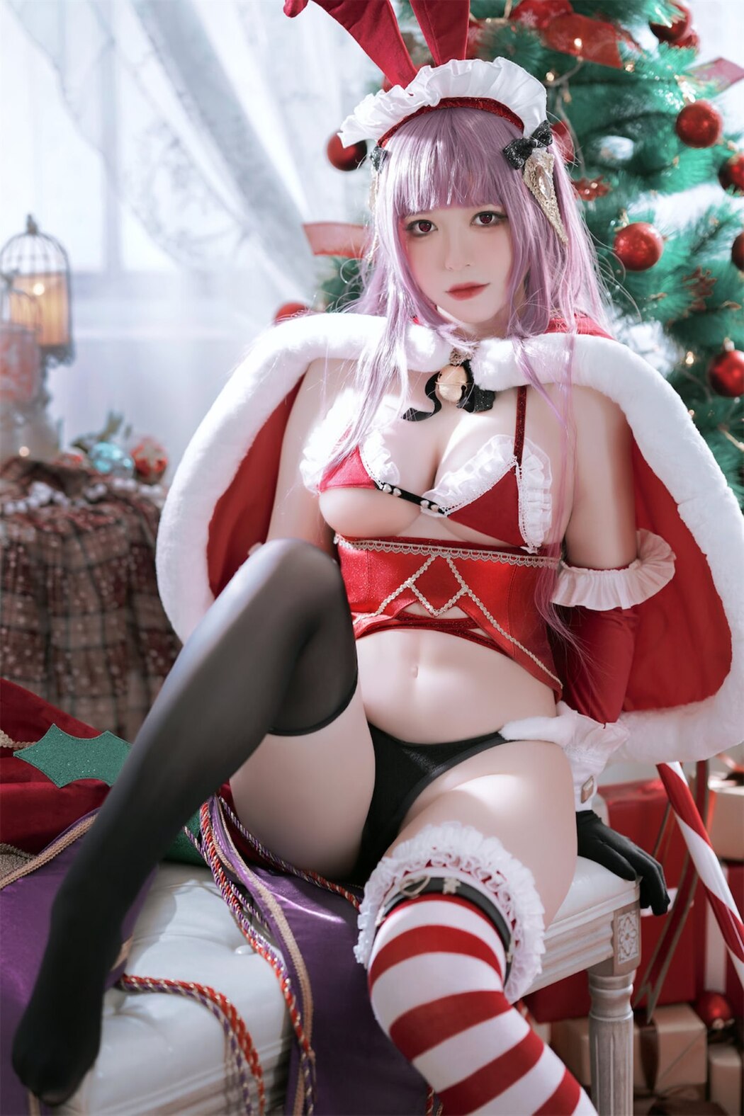 Coser@半半子 Christmas Bunny Aike