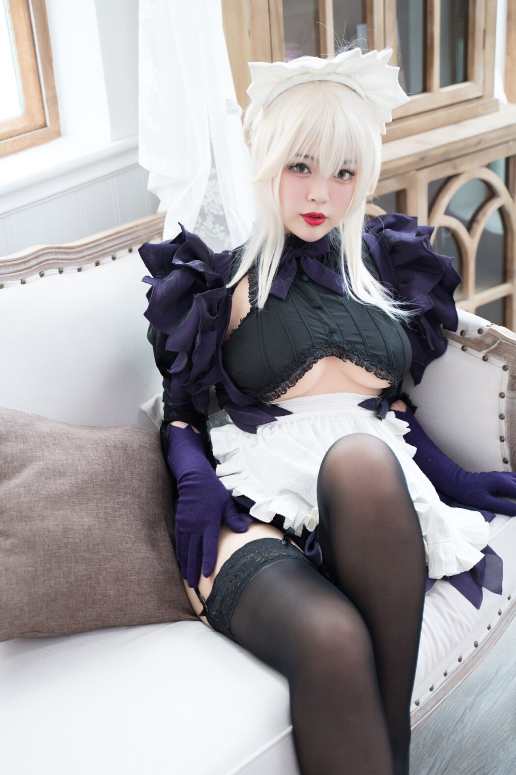 Coser@白烨 Vol.054 黑枪呆女仆