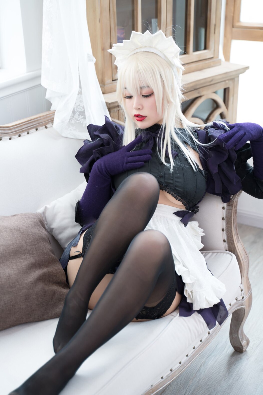 Coser@白烨 Vol.054 黑枪呆女仆