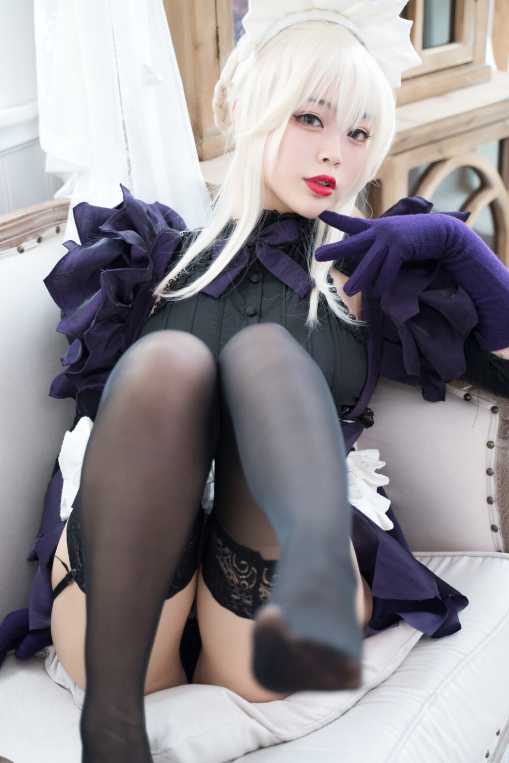 Coser@白烨 Vol.054 黑枪呆女仆