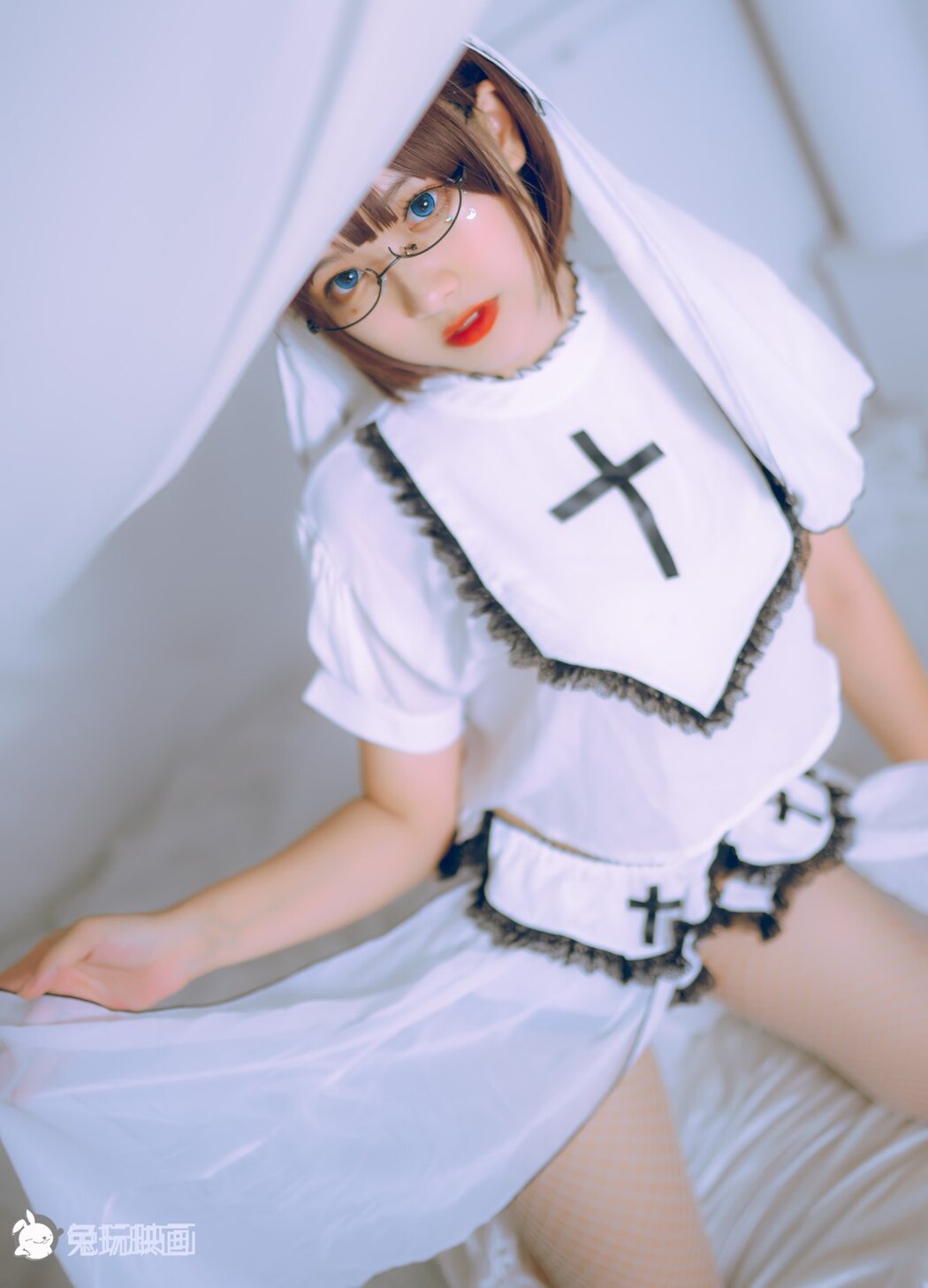 Coser@兔玩映画 Vol.050 白色修女