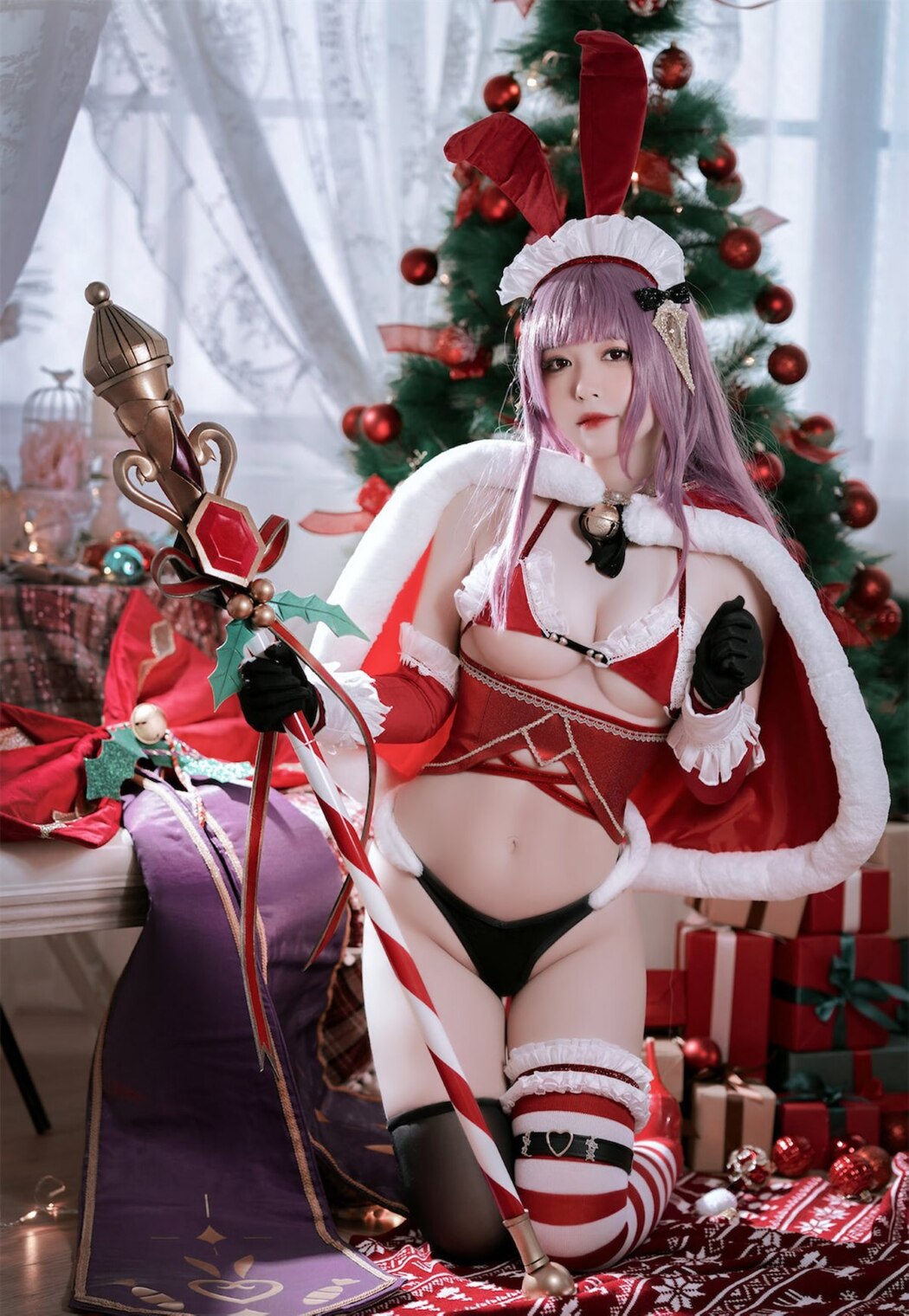 Coser@半半子 Christmas Bunny Aike