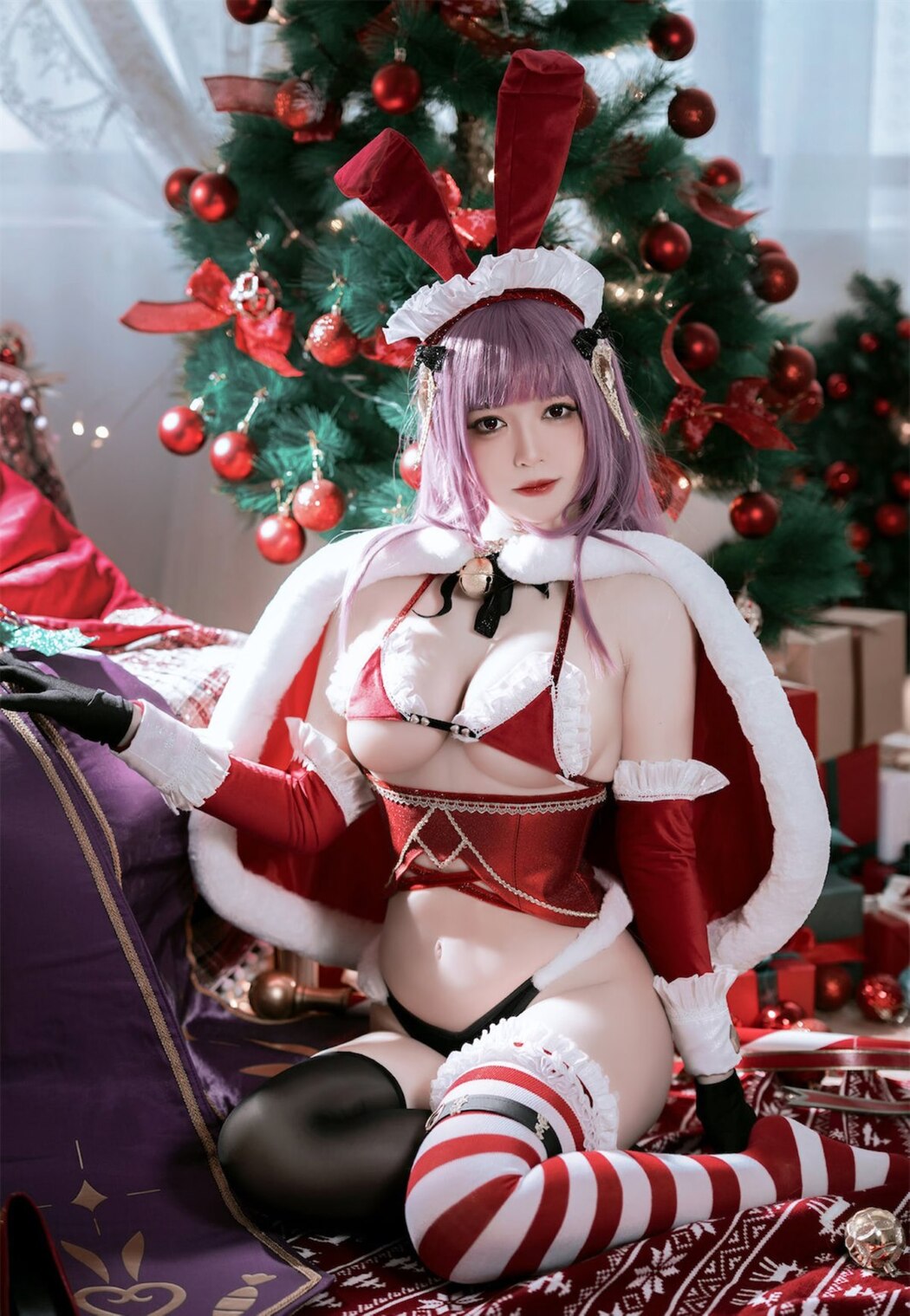 Coser@半半子 Christmas Bunny Aike