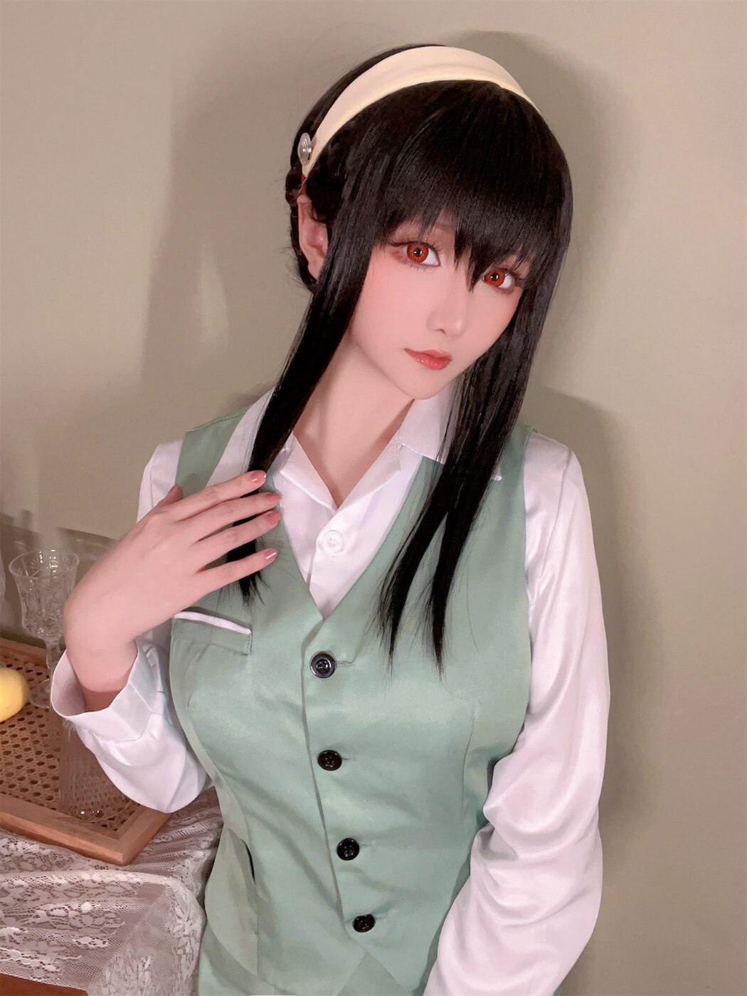 Coser@星之迟迟Hoshilily 圣诞节 约尔 OL制服