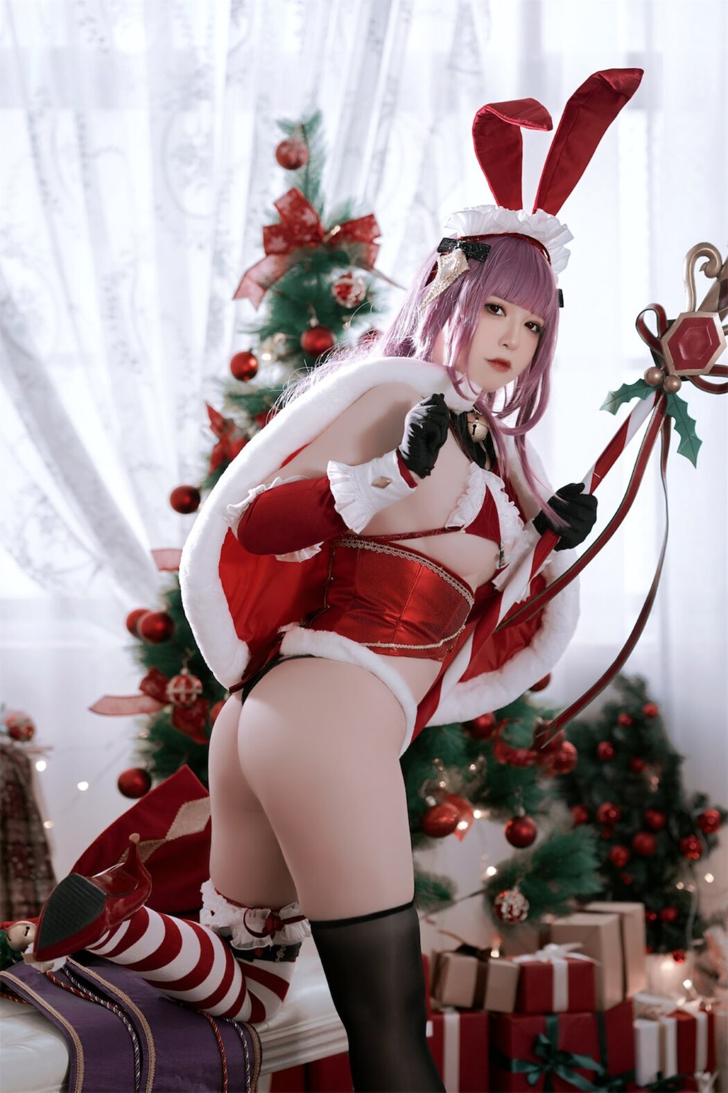 Coser@半半子 Christmas Bunny Aike