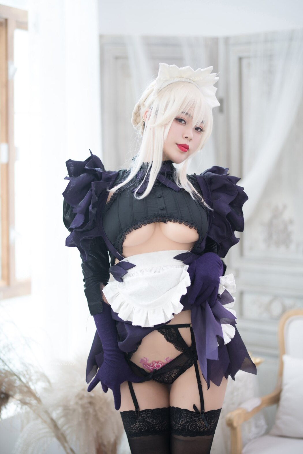 Coser@白烨 Vol.054 黑枪呆女仆