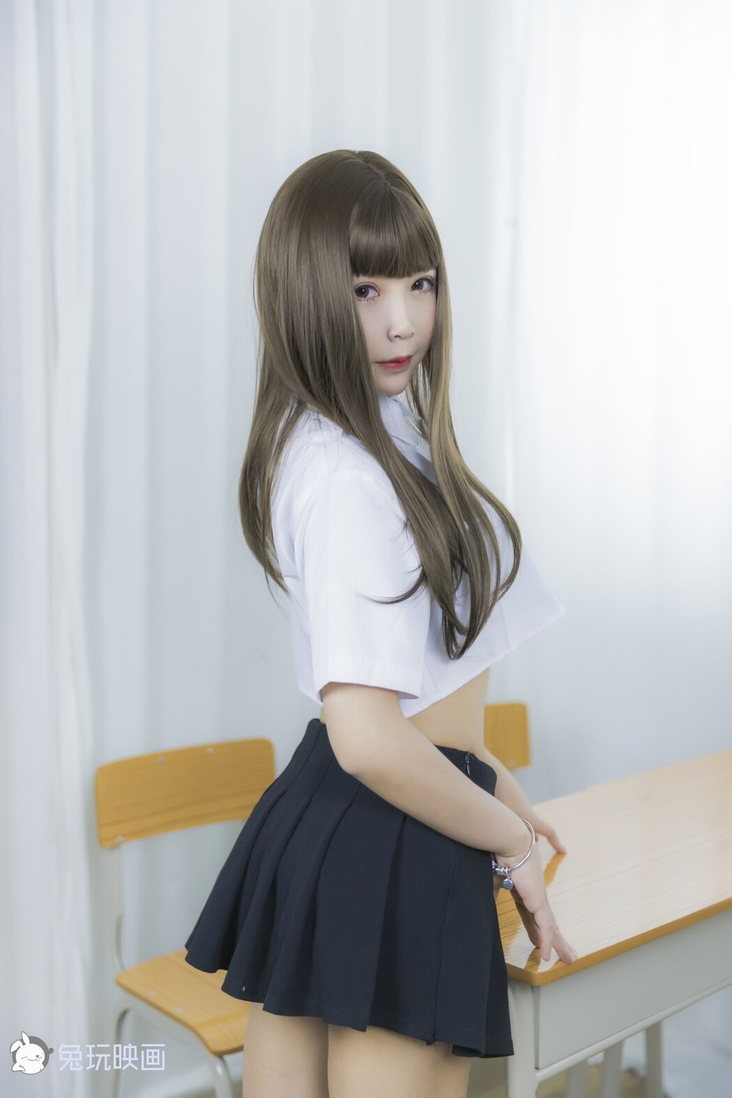 Coser@兔玩映画 Vol.044 等你下课