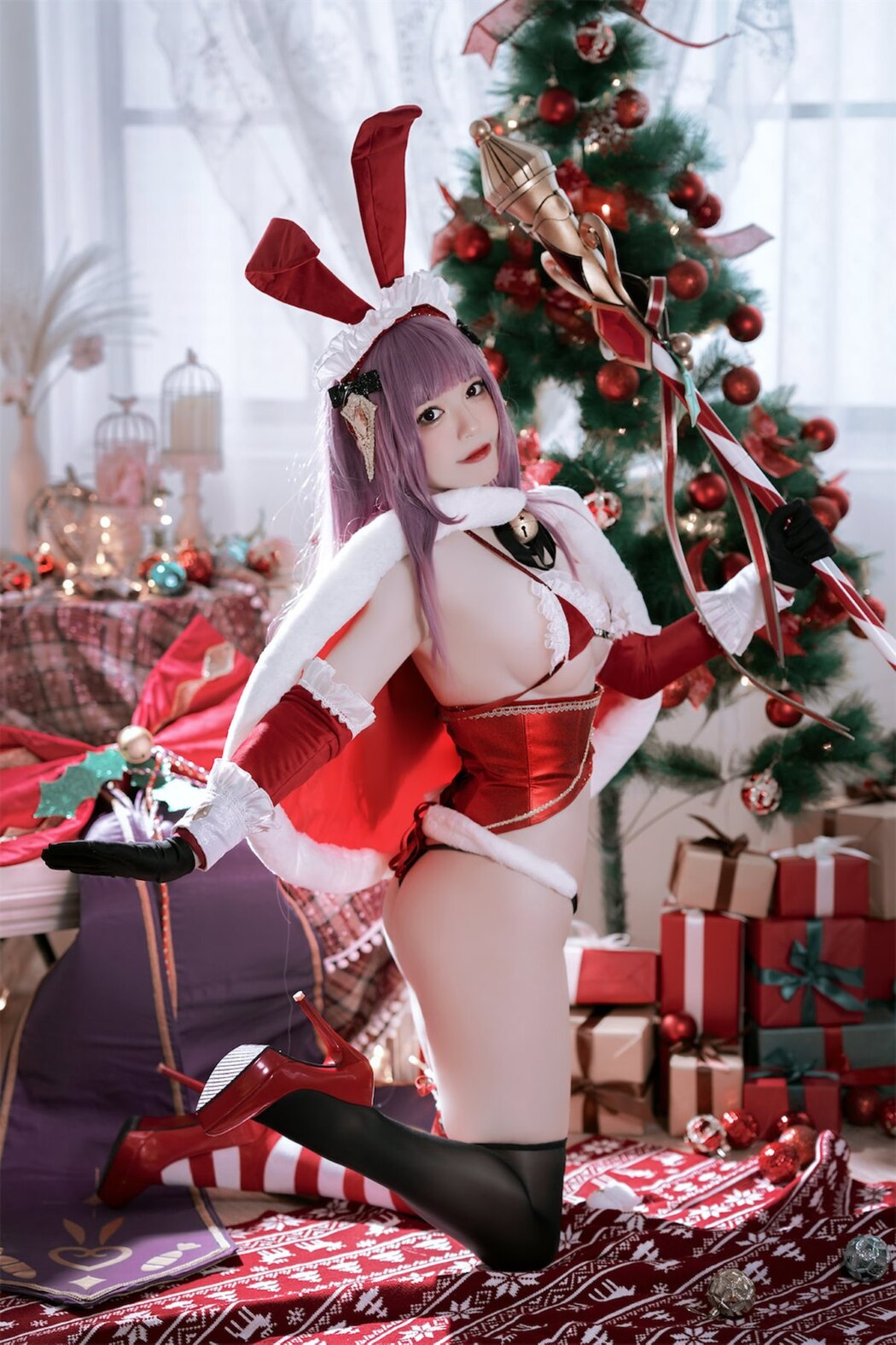 Coser@半半子 Christmas Bunny Aike