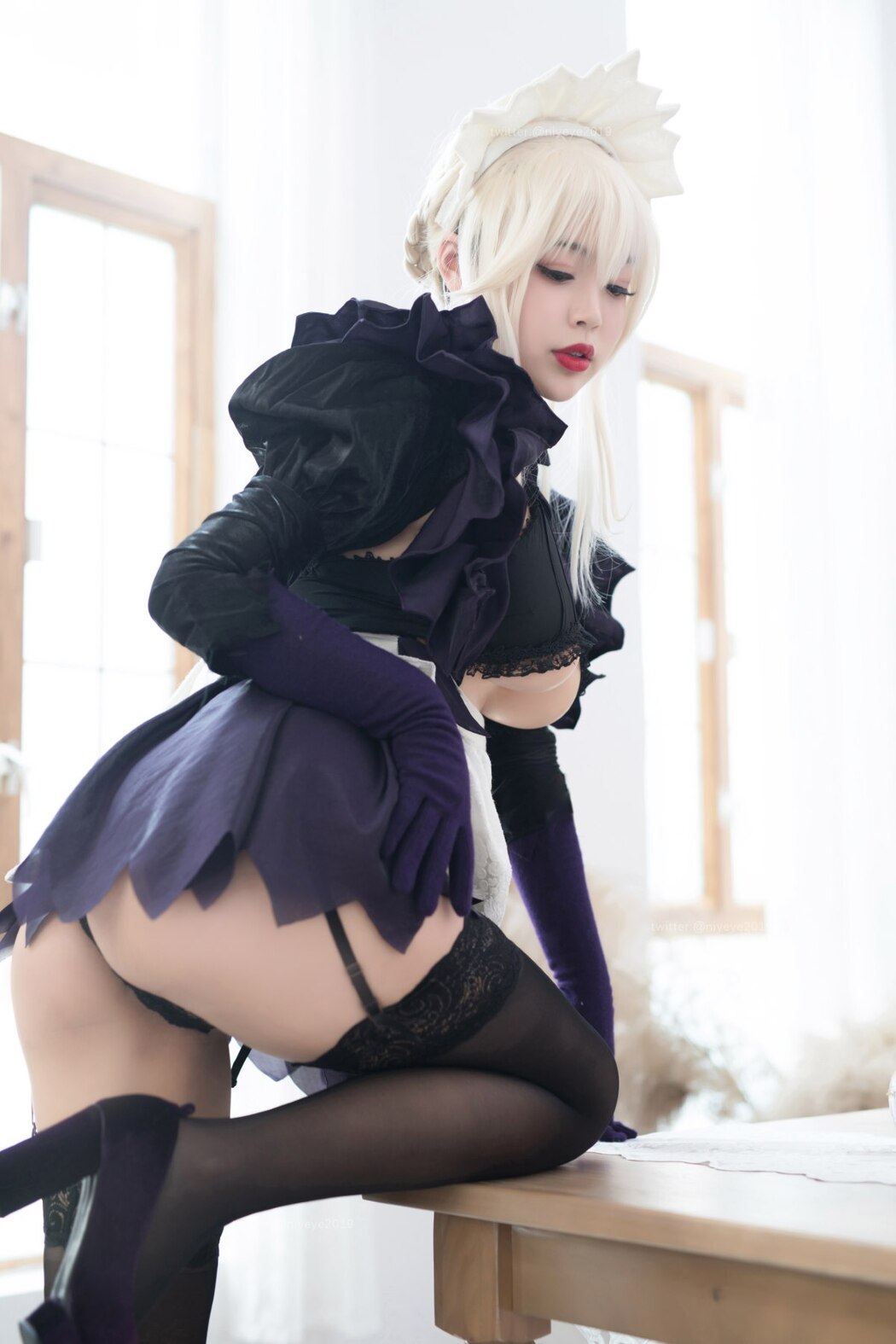 Coser@白烨 Vol.054 黑枪呆女仆