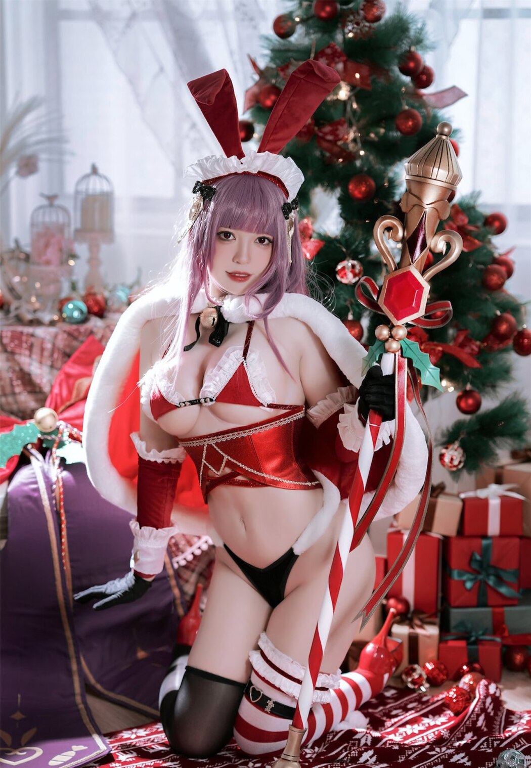 Coser@半半子 Christmas Bunny Aike