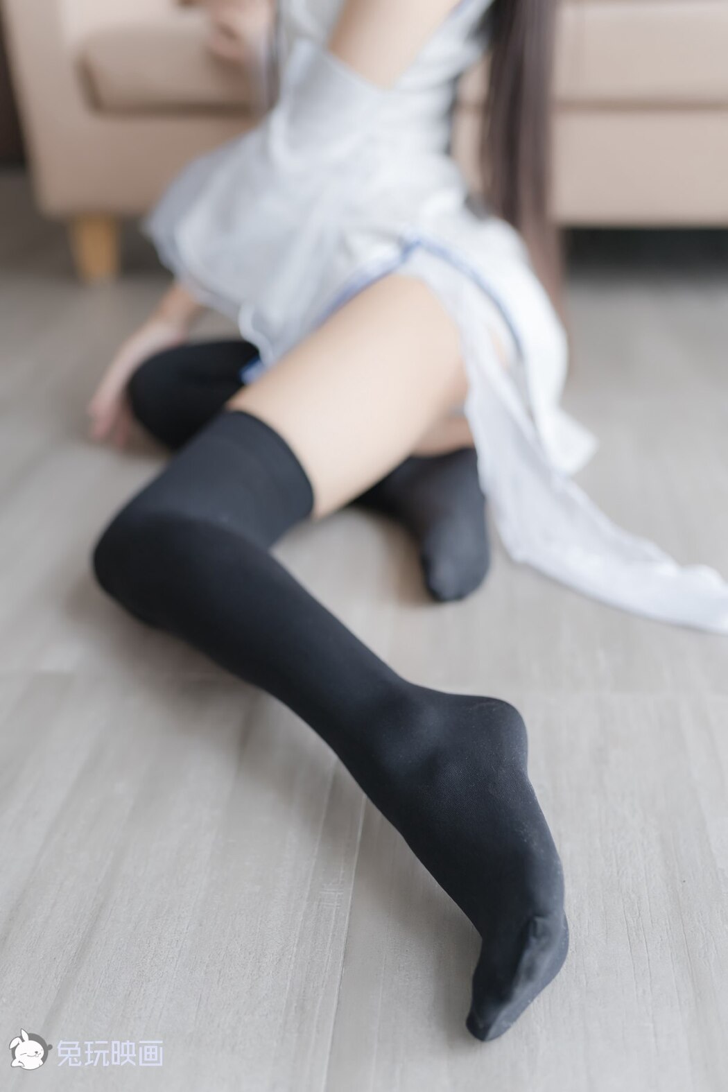 Coser@兔玩映画 Vol.046 白色旗袍