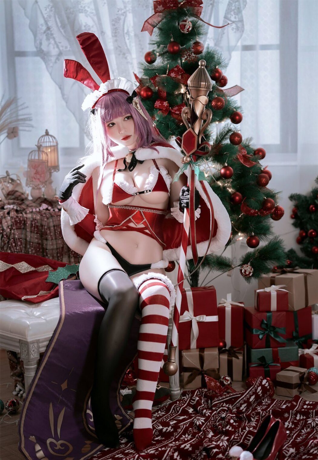 Coser@半半子 Christmas Bunny Aike