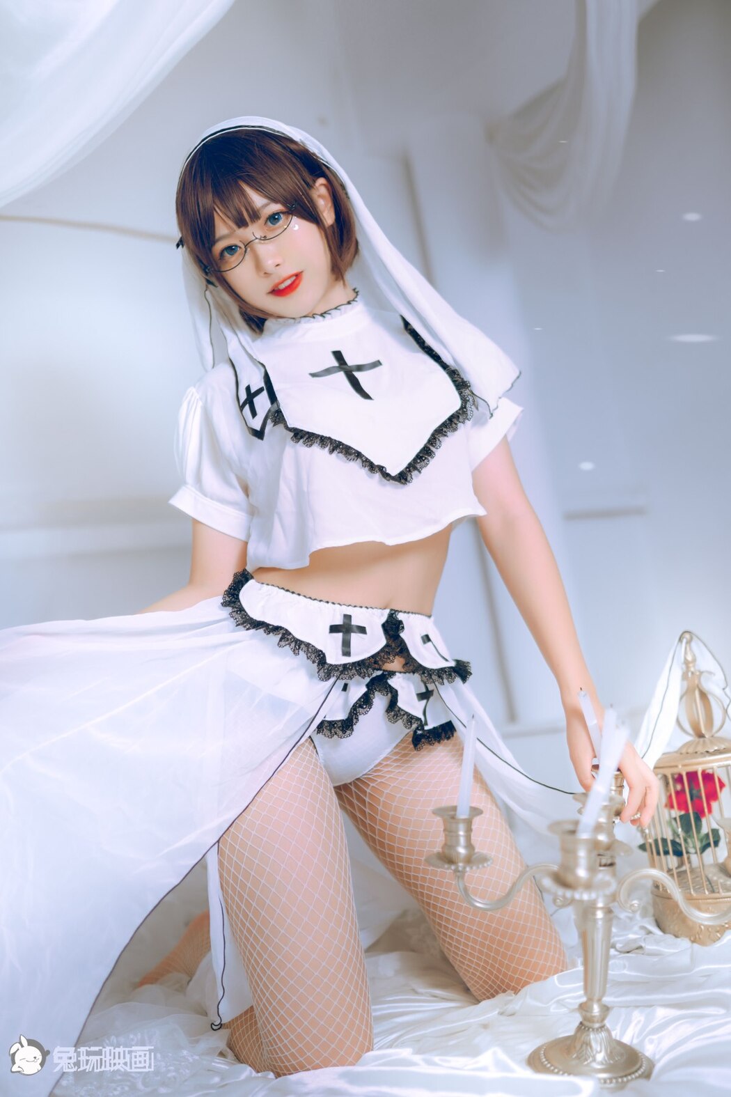 Coser@兔玩映画 Vol.050 白色修女