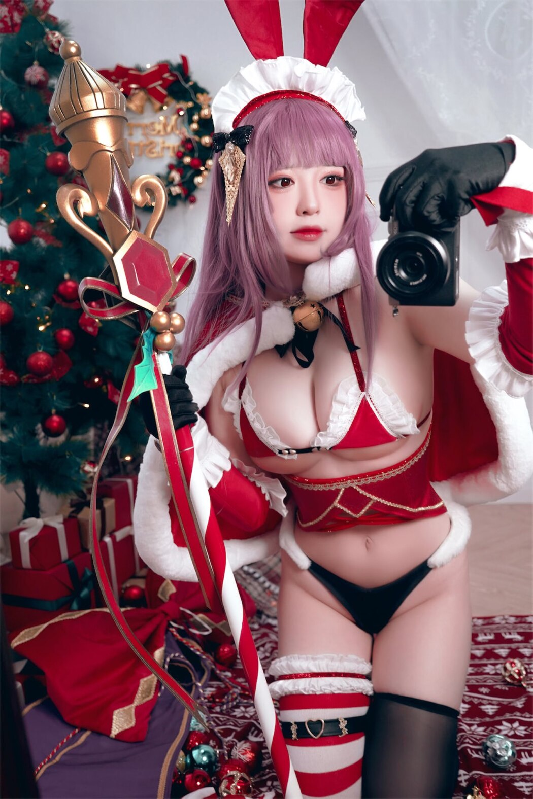 Coser@半半子 Christmas Bunny Aike