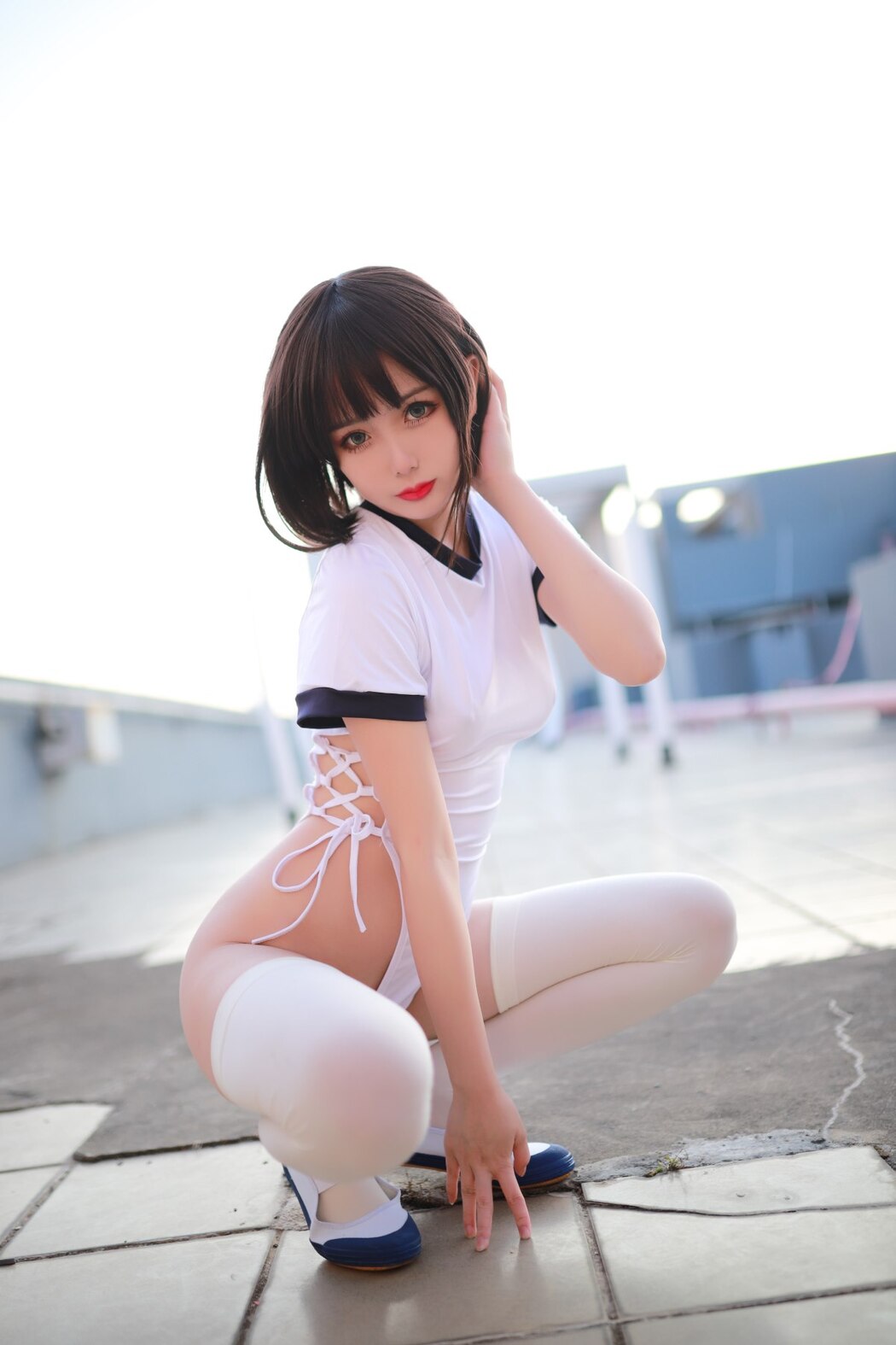 Coser@您的蛋蛋 高叉体操服